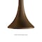 Hastings Home Hastings Home Flared Trumpet Lamps- Set of 3, Bronze 812501IEW - alternate 2